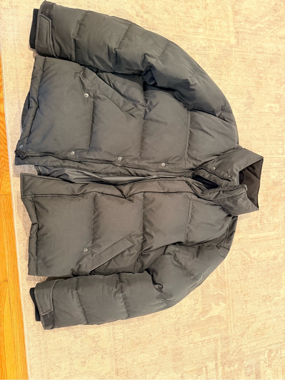 rag & bone Black Puffer Jacket
